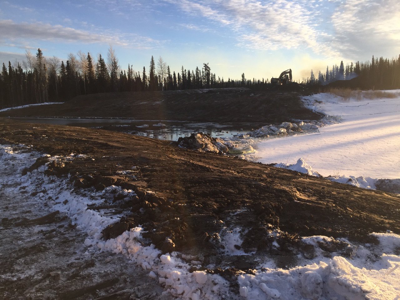 Nexen Water Pit Decommissioning